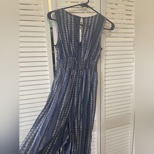 NWT Japna jumpsuit, blue, women's small